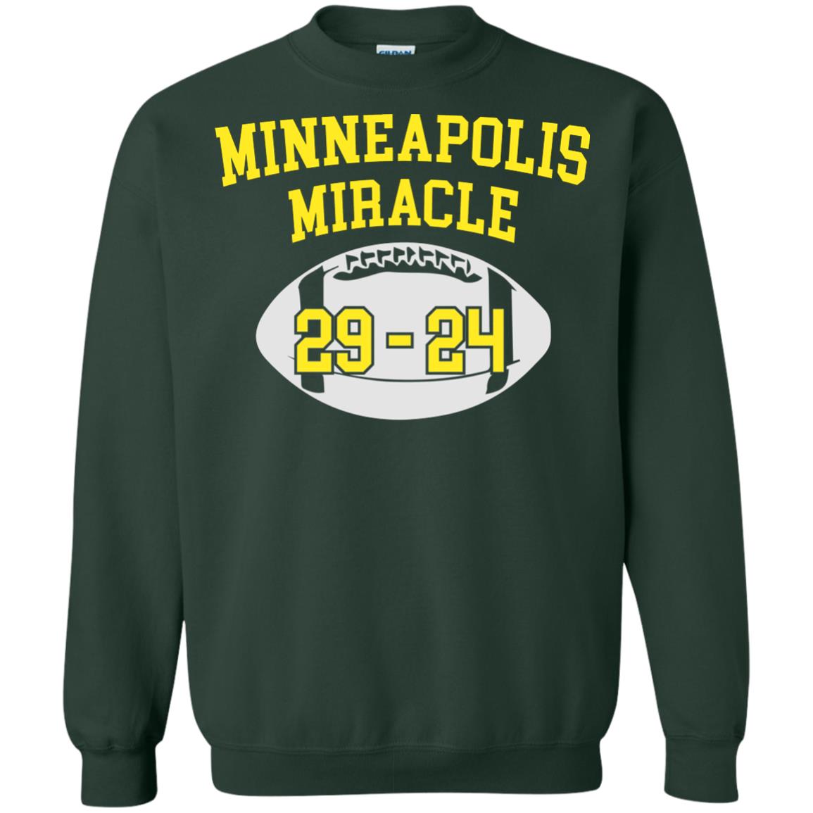Football Lover T-shirt Minneapolis Miracle Forest Green