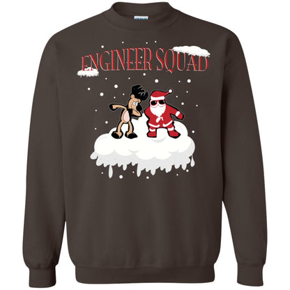 Engineer Squad Engineering X-mas Gift Shirt Dark Chocolate