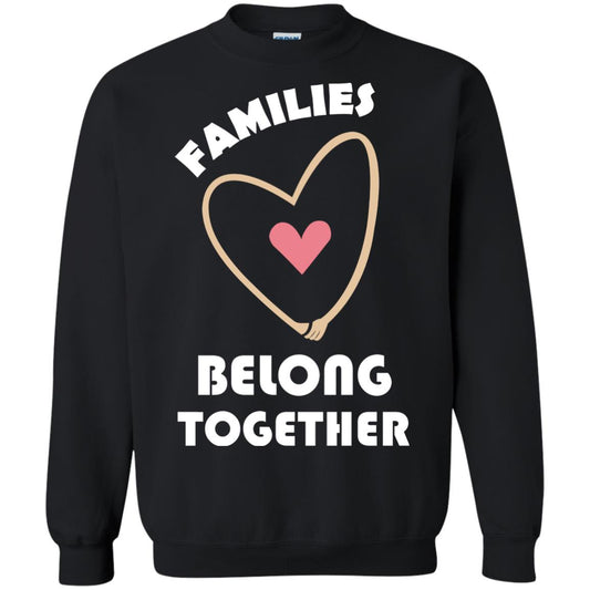 Families Belong Together Shirt For Members Of Family Black