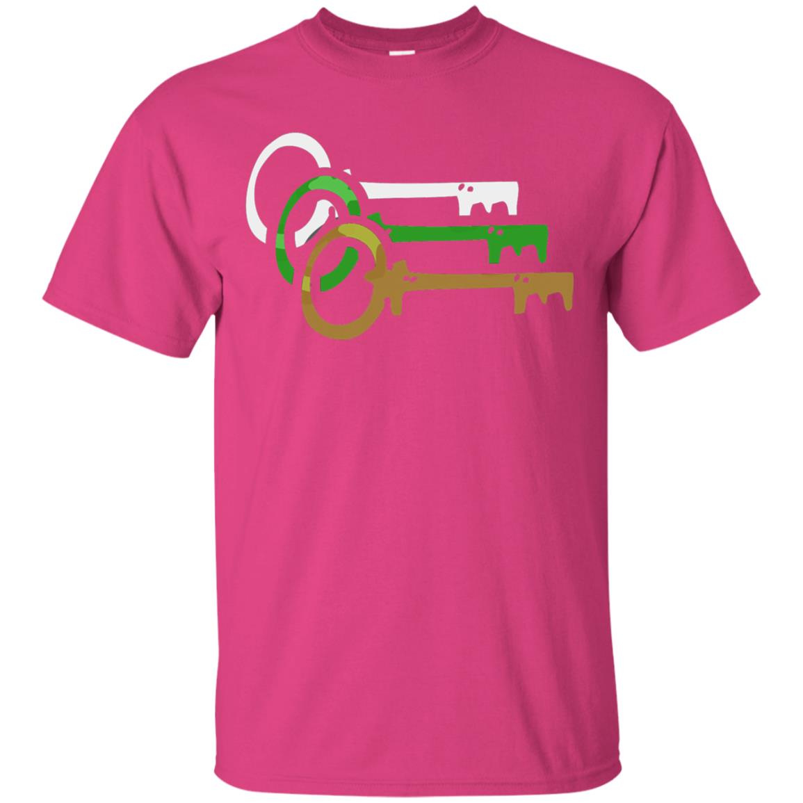 Player One Ready Keys Gamer T-shirt Heliconia
