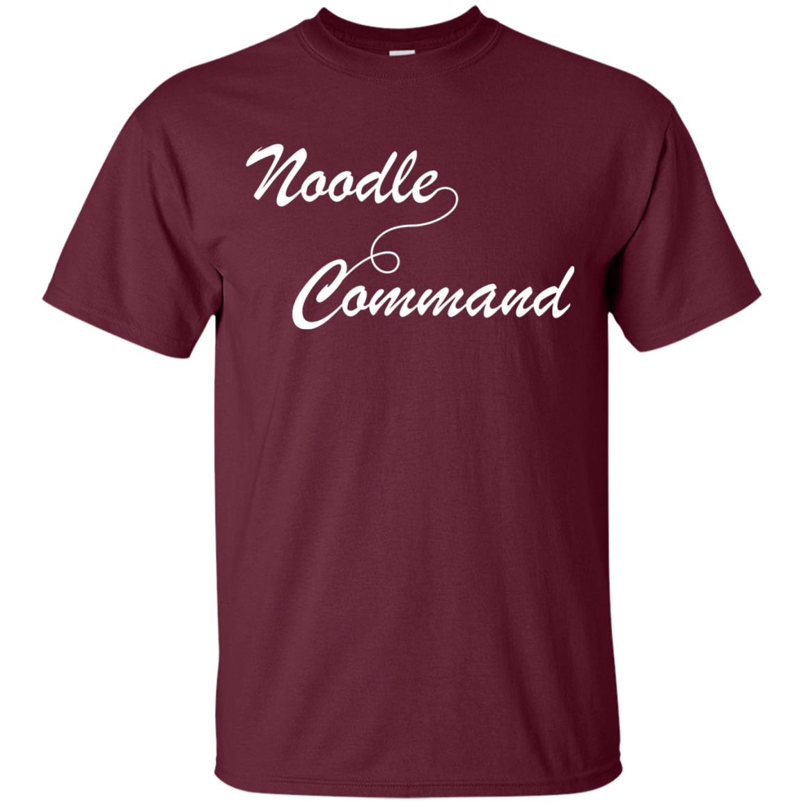 Noodle Command T-shirt Maroon