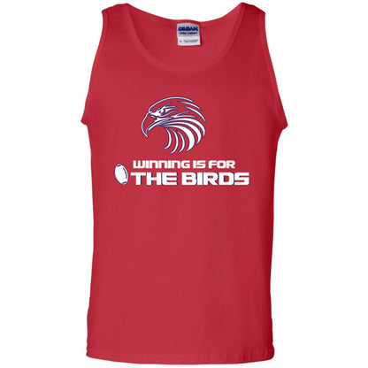 Football T-shirt Winning Is For The Birds Red
