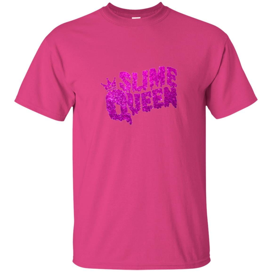 Slime Lover T-shirt Diy Slime Queen Purple Metallic Heliconia