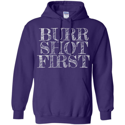 Alexander Hamilton Fan T-shirts Burr Shot First Purple