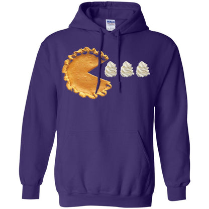 Pumpkin Pie Thanksgiving T-shirt Purple