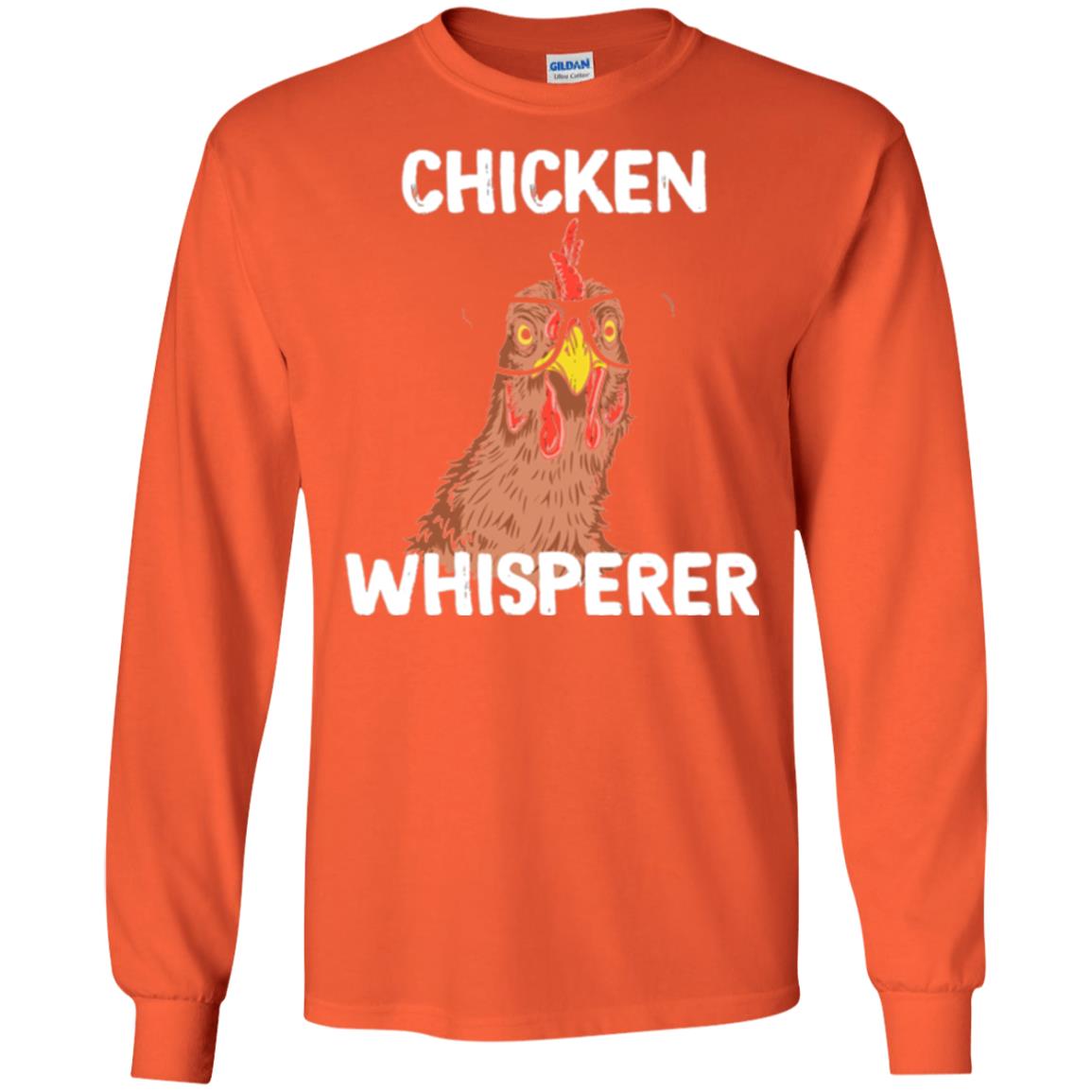 Chicken T-shirt Whisperer Orange