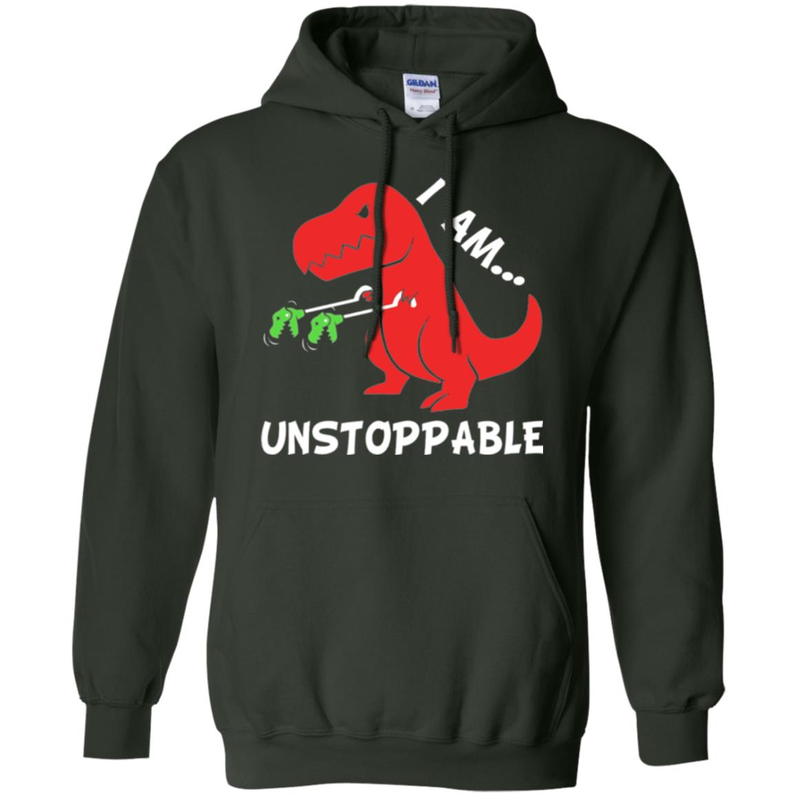 I Am Unstoppable T-shirt Forest Green