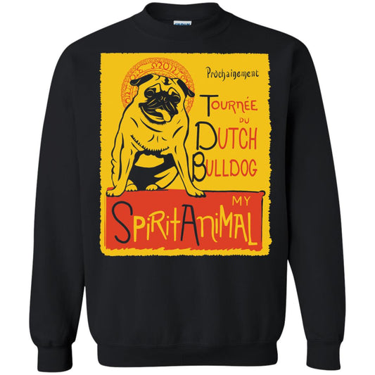 Dutch Bulldog My Spirit Animal T-shirt Black