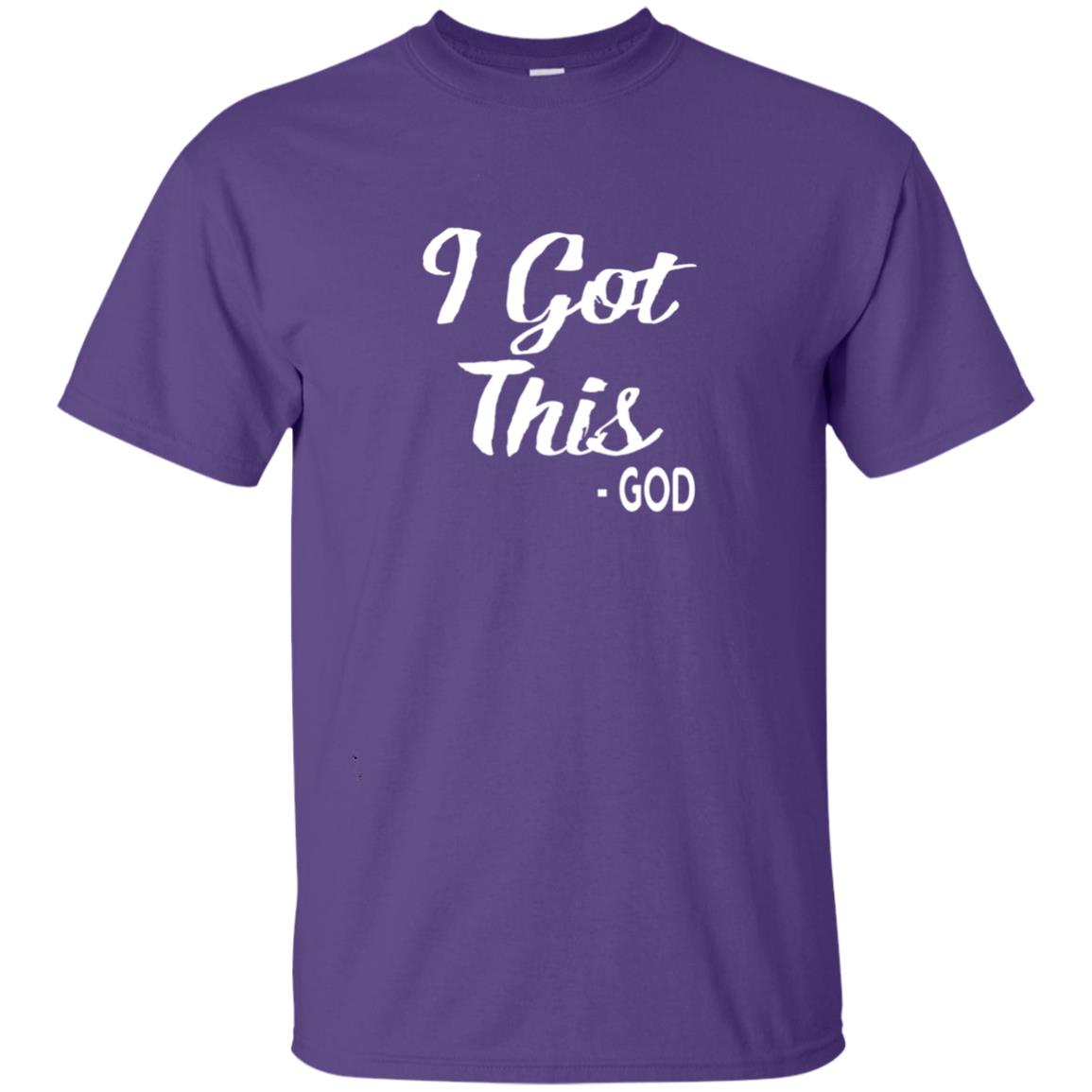 I Got This God Christian Faith T-shirt Purple