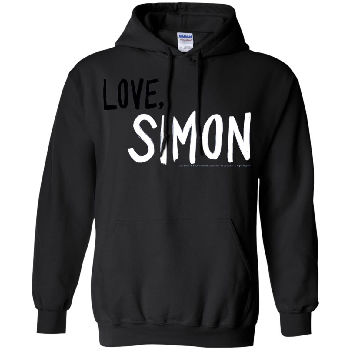 Love Simon Logo Shirt Black