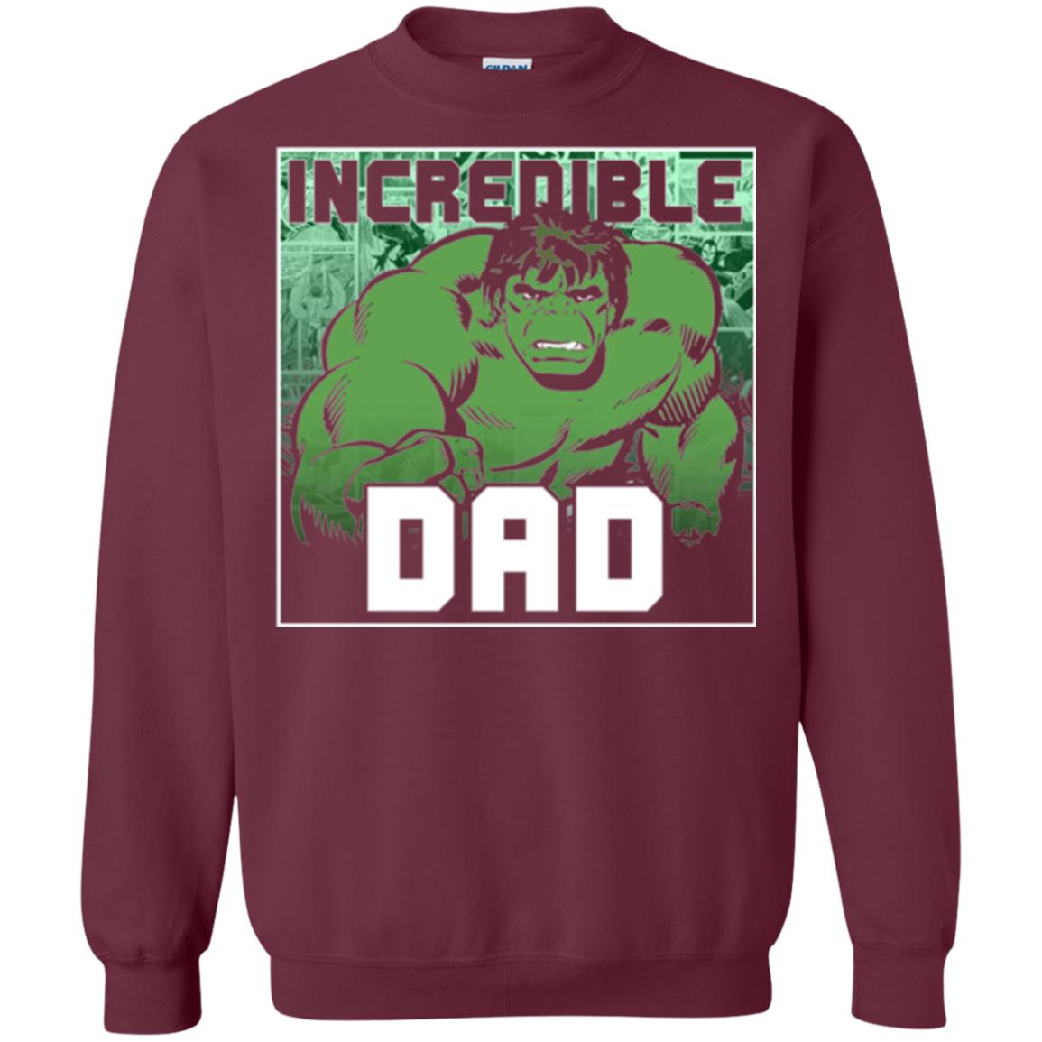 Daddy T-shirt Incredable Dad Maroon