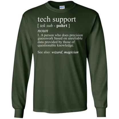 Tech Support T-shirt Forest Green