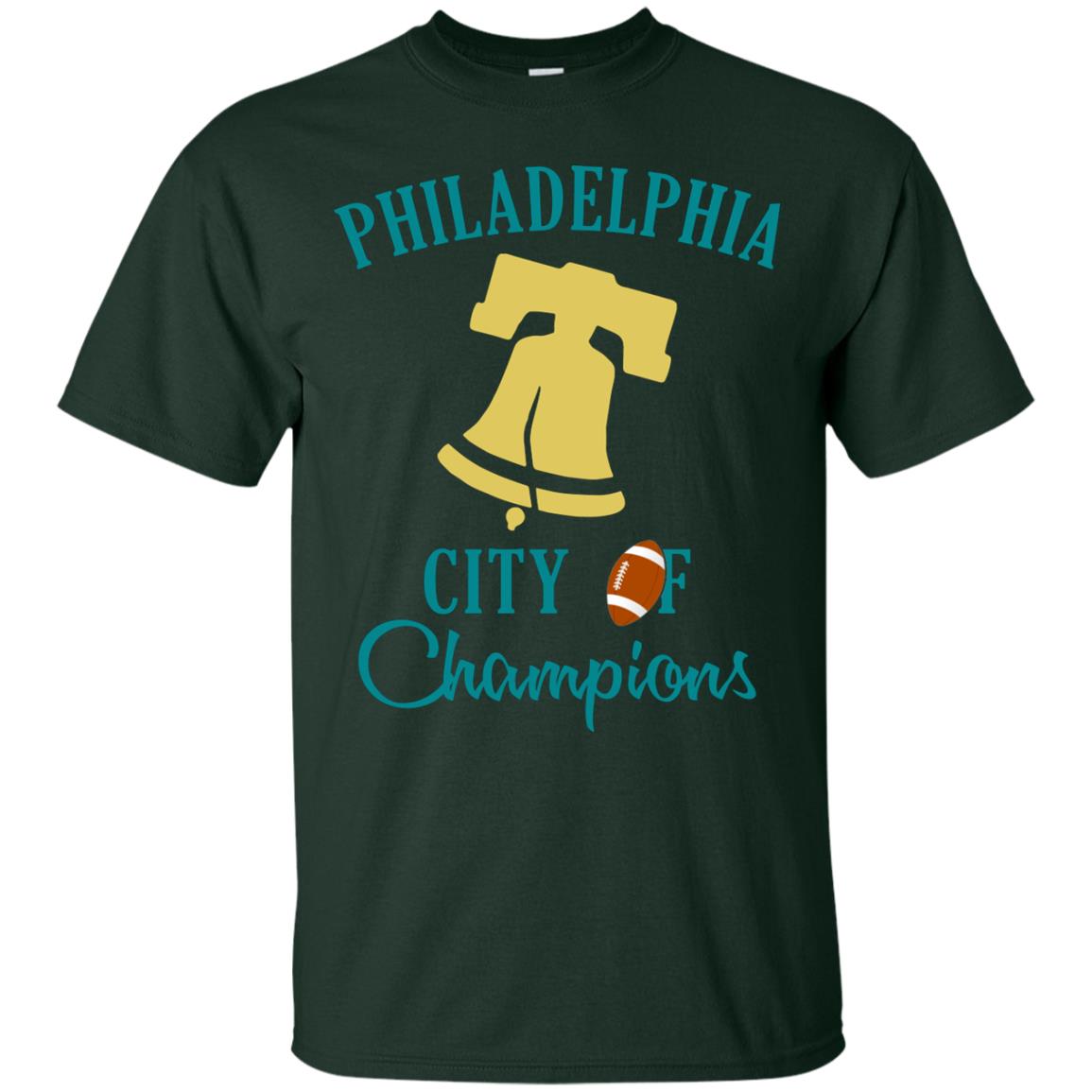 Football Lover T-shirt Philadelphia City Of Champion Forest