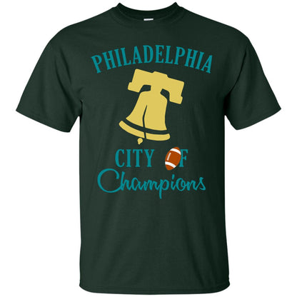 Football Lover T-shirt Philadelphia City Of Champion Forest