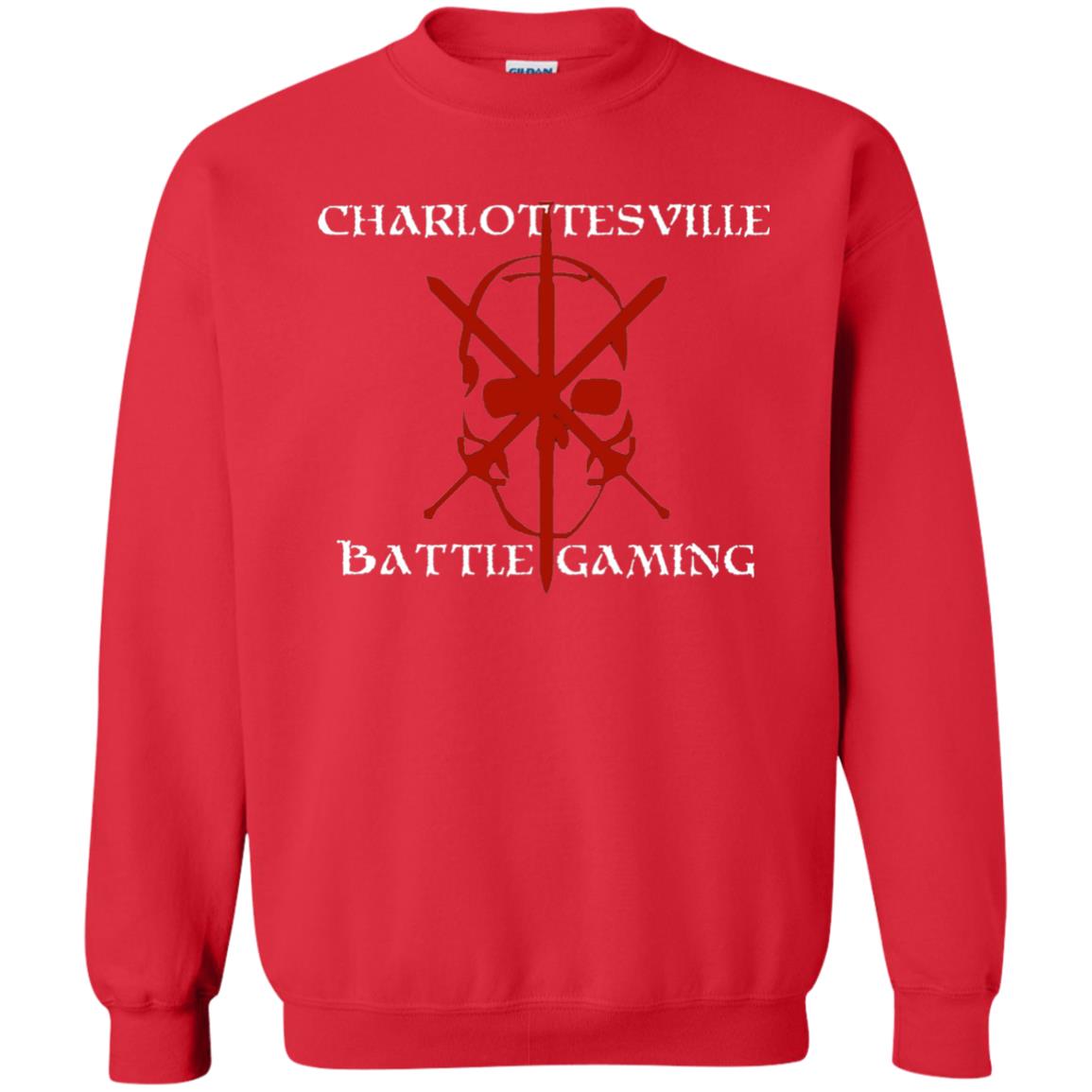 Charlottesville Battle Gaming Gamer T-shirt Red
