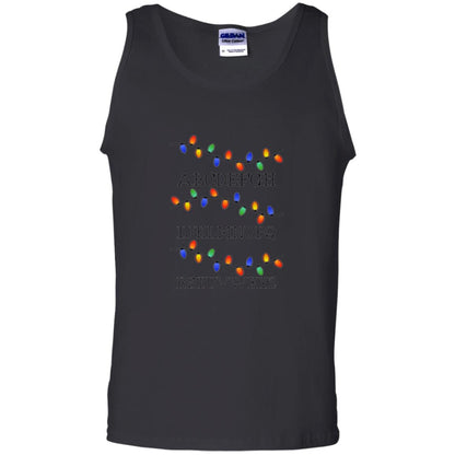 Christmas T-shirt Fairy Lights Black