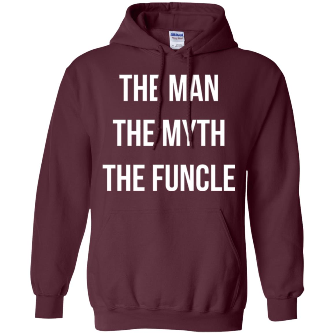 Uncle T-shirt The Man The Myth The Funcle Maroon