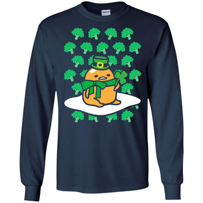 St. Patrick_s Day T-shirt Clover Navy