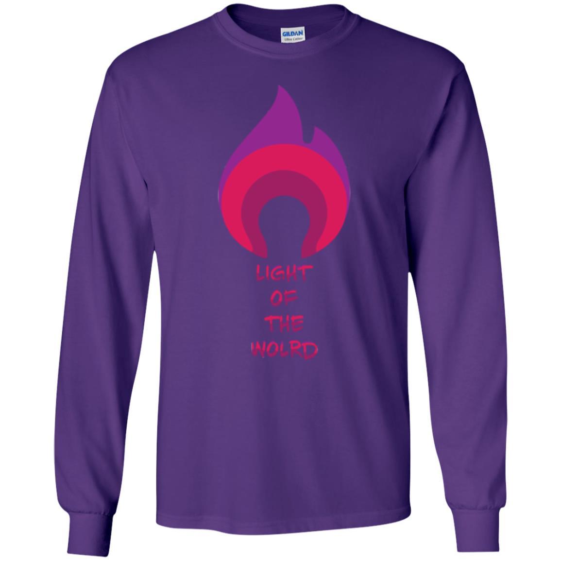 Music T-shirt Light Of The World Purple