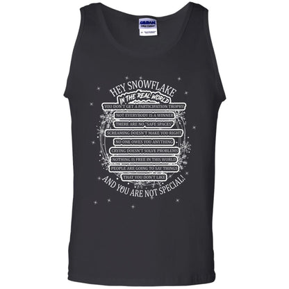 Hey Snowflake In The Real World You Don_t Get A Participation Trophy Military T-shirt Black