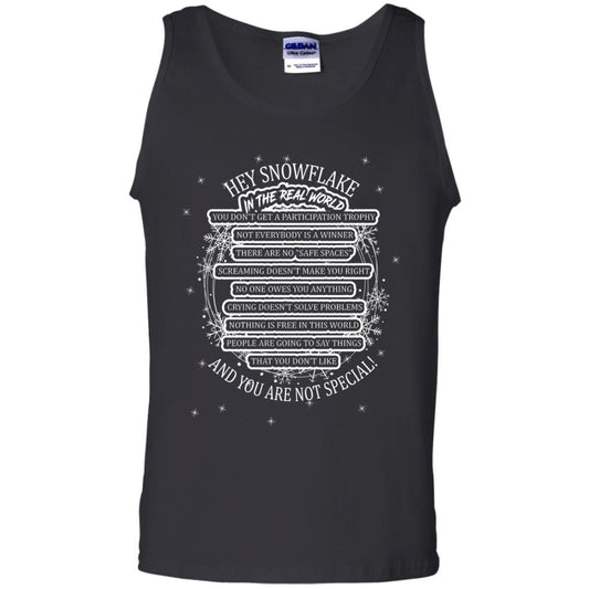 Hey Snowflake In The Real World You Don_t Get A Participation Trophy Military T-shirt Black