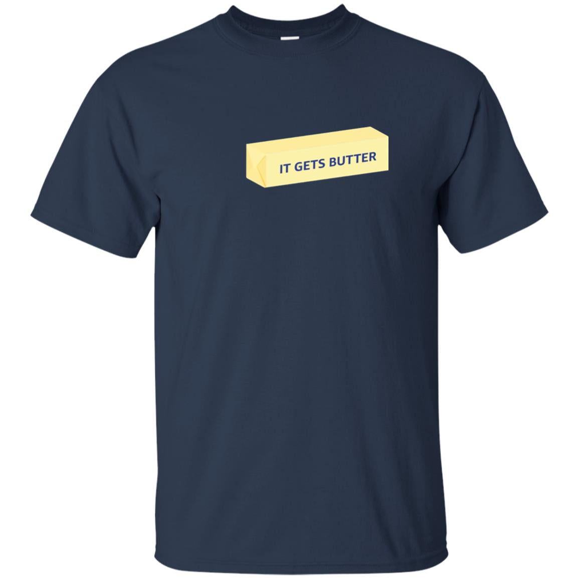 Hannah Hart It Gets Butter T-shirt Navy