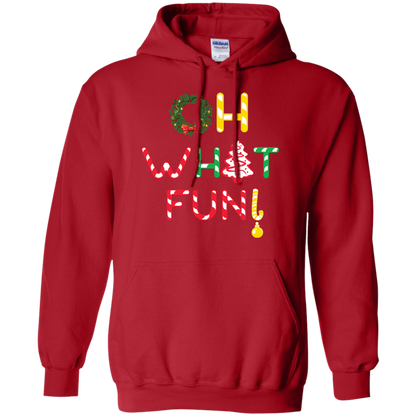 Christmas T-shirt Oh What Fun Red