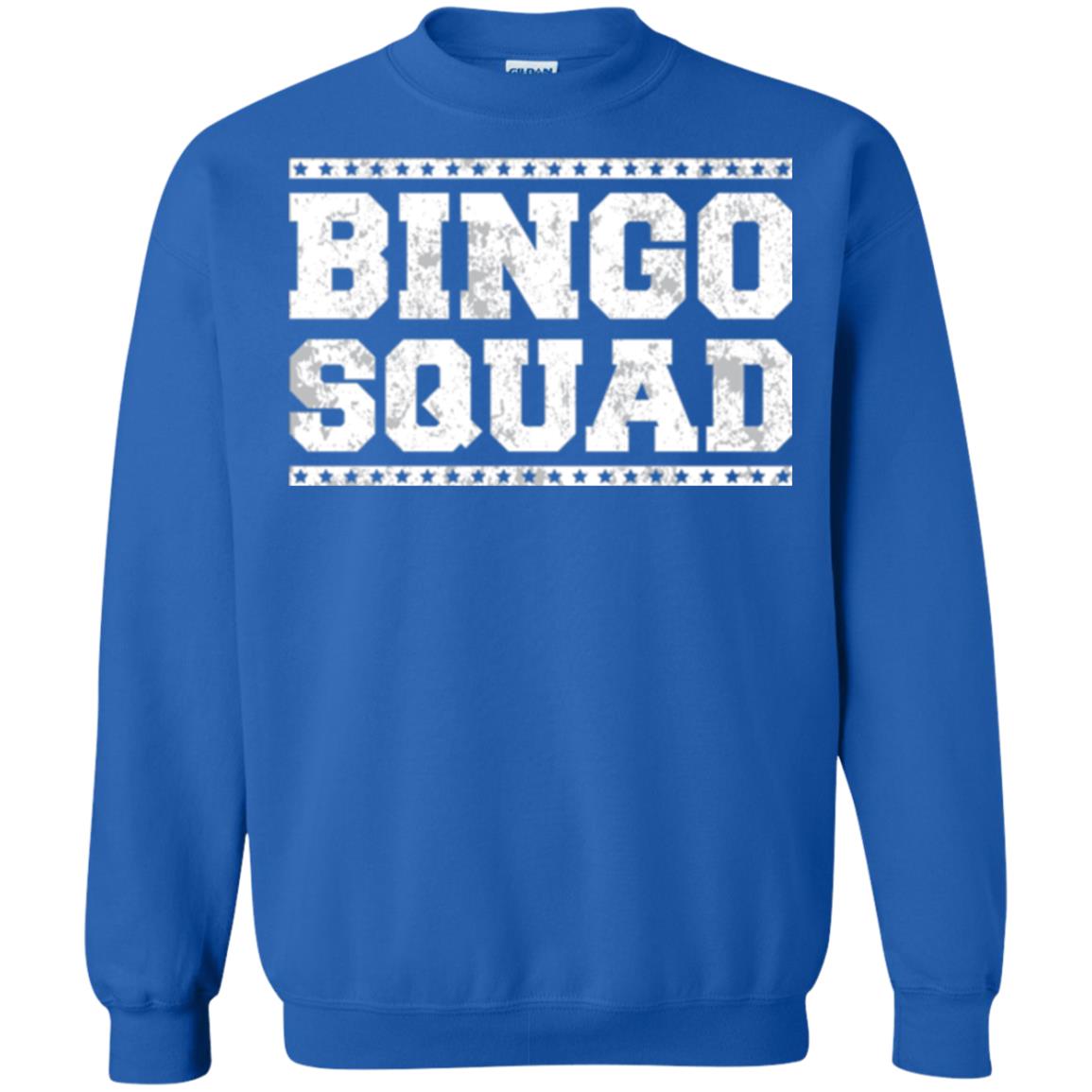Bingo Squad Distressed Style Lucky Player T-shirt Royal