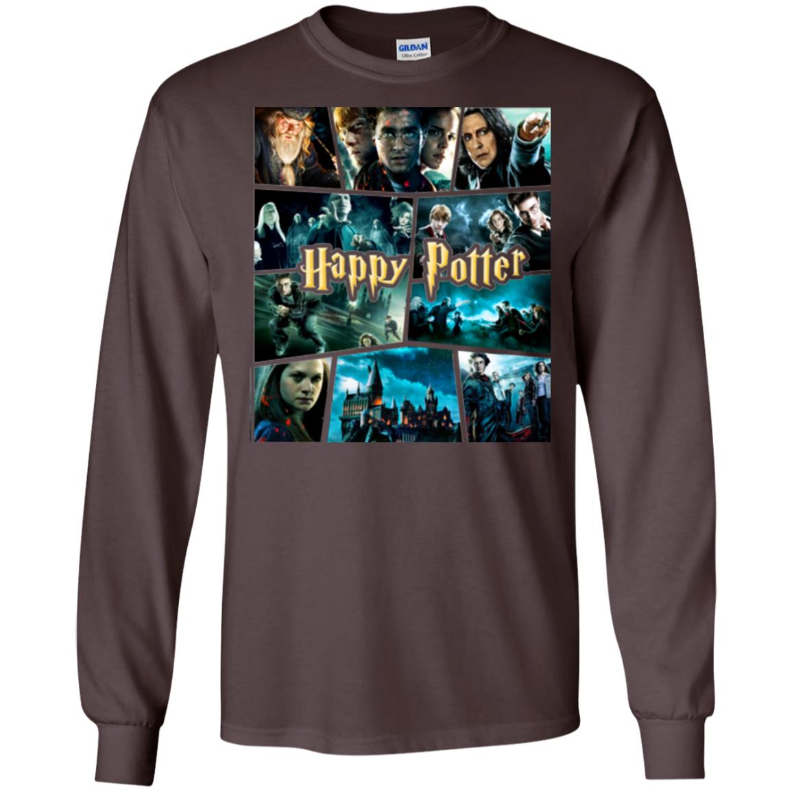 Harry Potter Characters T-shirtG240 Gildan LS Ultra Cotton T-Shirt