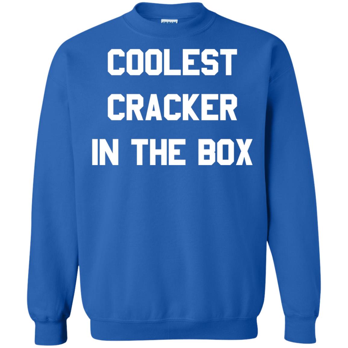 Coolest Cracker In The Box T-shirt Royal