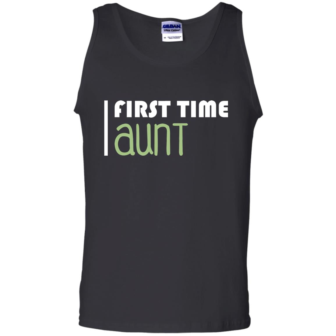 First Time Aunt New Auntie Shirt Black