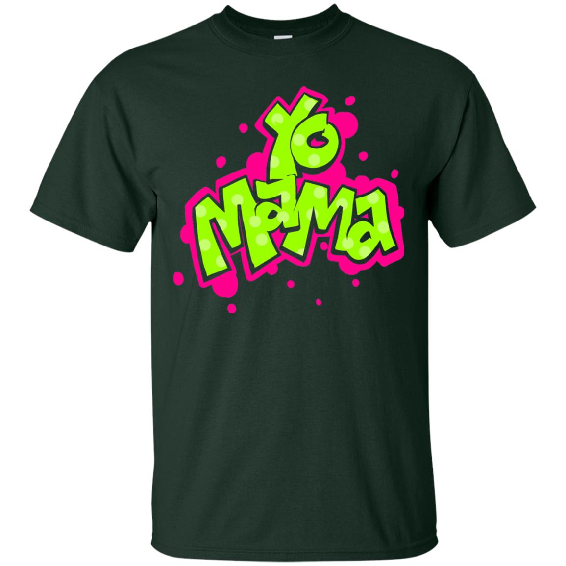 Yo Mama Fresh Princes Style 90s Hip Hop Party T-shirt Forest