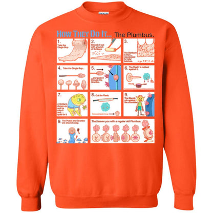 Film T-shirt How They Do Itthe Plumbus Orange