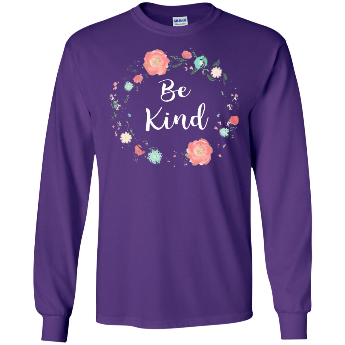 Be Kind Anti Bullying T-shirt Purple