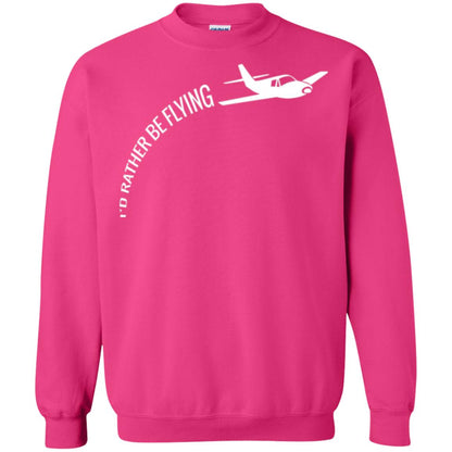 Airplane Pilot T-shirt I_d Rather Be Flying Heliconia