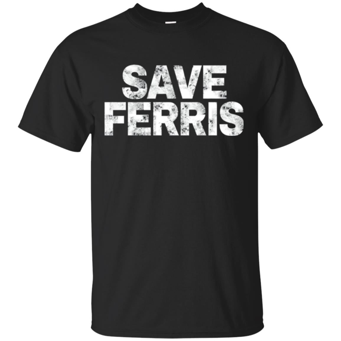 Movie T-shirt Save Ferris 80s Black
