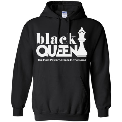 Black Queen The Most Powerful Piece In The Game Proud Black Woman T-shirt Black