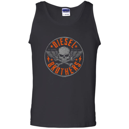 Skull Cross Wrench T-Shirt Diesel Brothers Go Hard Go Diesel Black