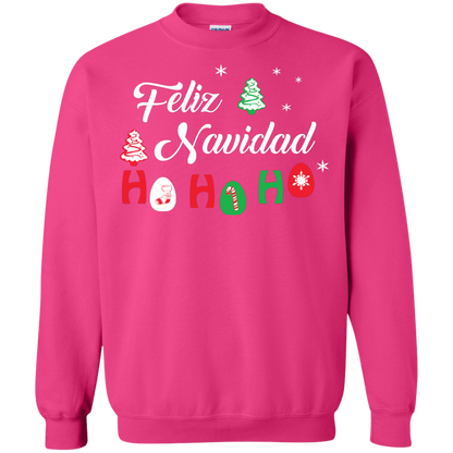 Chirstmas T-Shirt Feliz Navidad Ho Ho Ho Heliconia