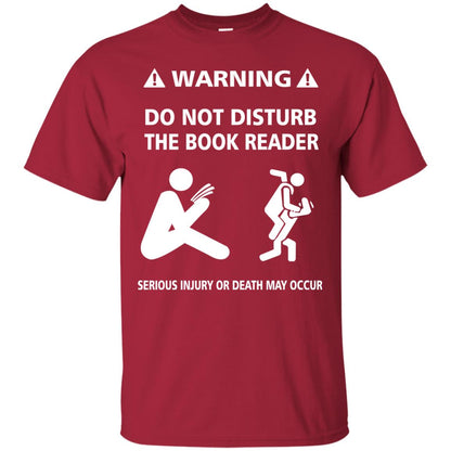 Warning Do Not Disturb The Book Reader Serious Injury Or Death May Occur Cardinal