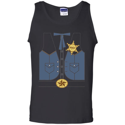 Western Cowboy Sheriff T-shirt Black