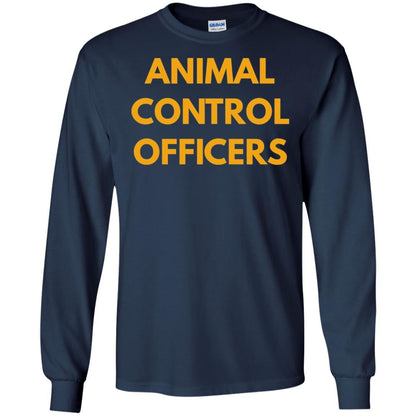 Animals Shelter T-shirt Animal Control Officers T-shirt Navy