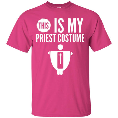 Halloween T-shirt This Is My Priest Heliconia