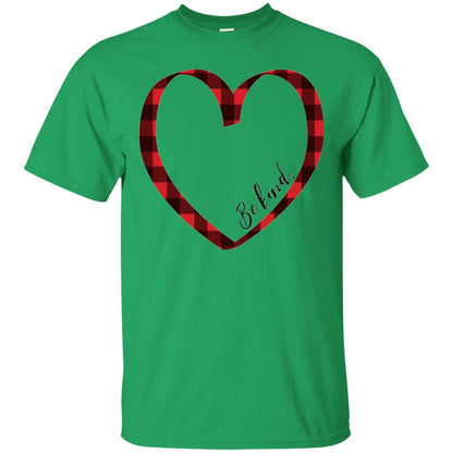 Be Kind Inspirational Motivational T-shirt Irish Green