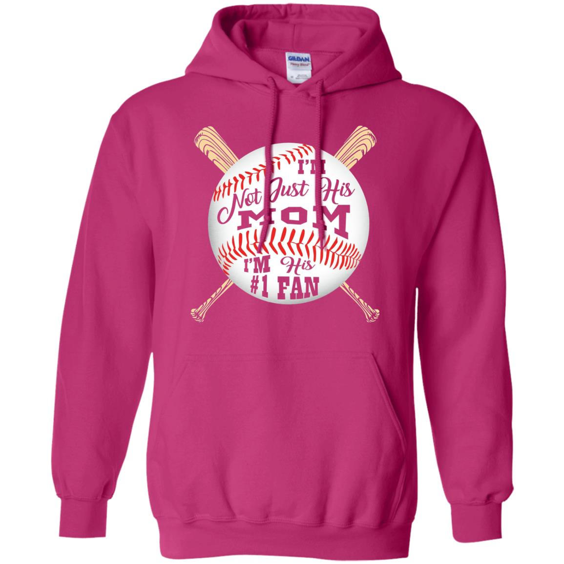Baseball Mom Shirt Im Not Just His Mom Fan Heliconia