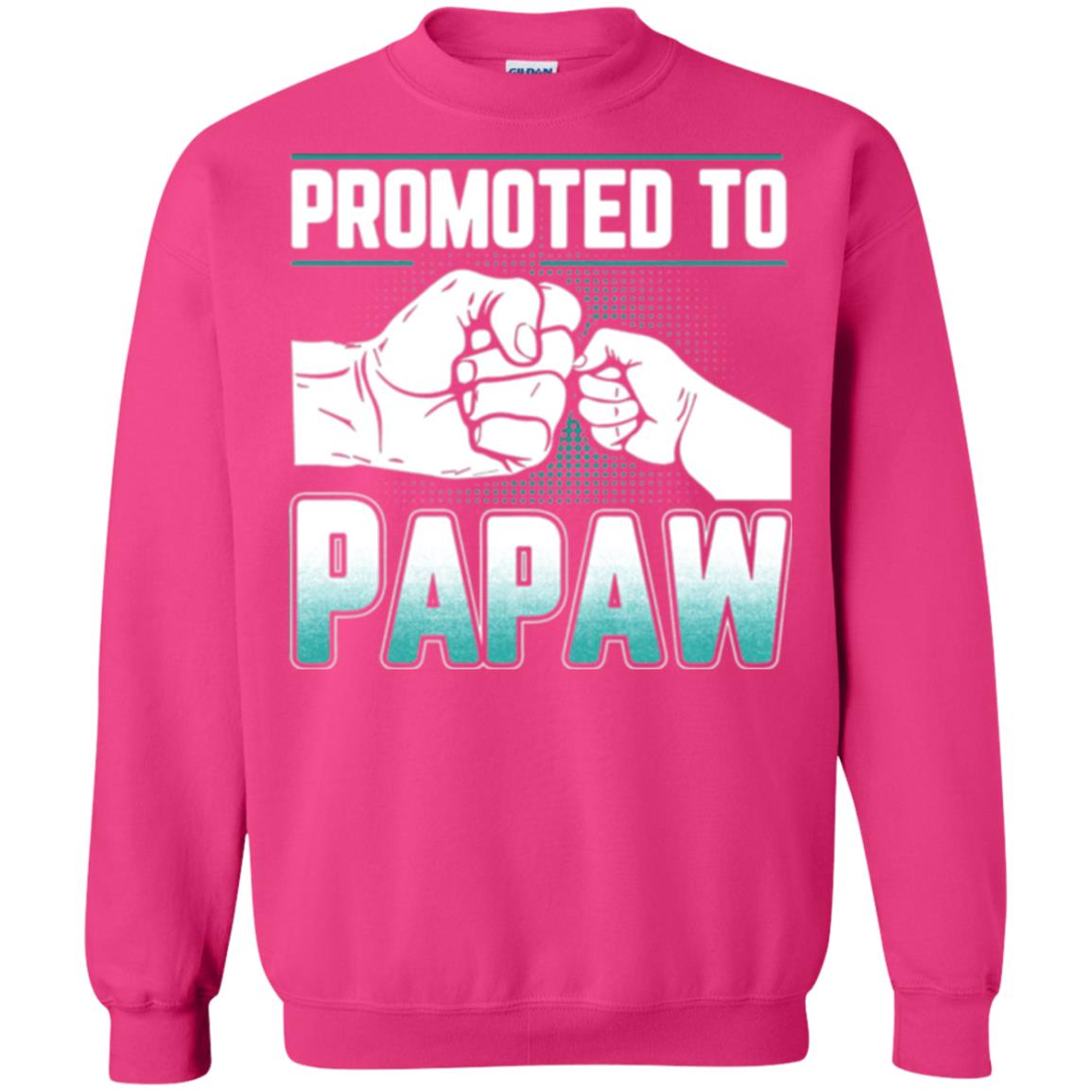 Promoted To Papaw Papa T-shirt Heliconia