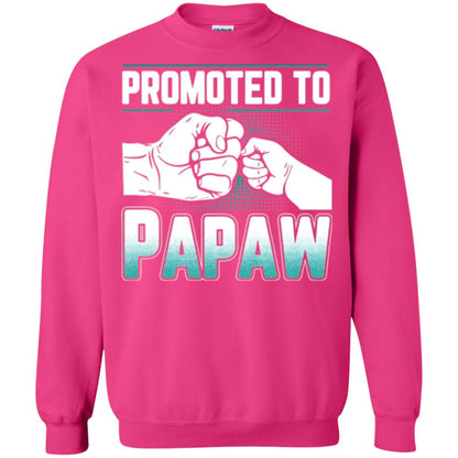 Promoted To Papaw Papa T-shirt Heliconia