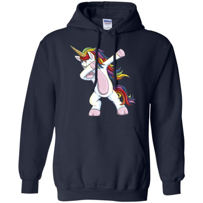 Dabbing Unicorn T-shirt Navy