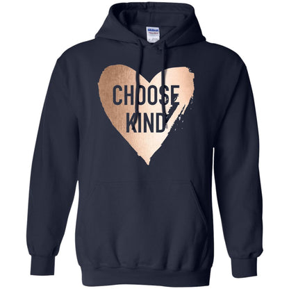 Choose Kind Anti Bullying Rose Gold T-shirt Navy