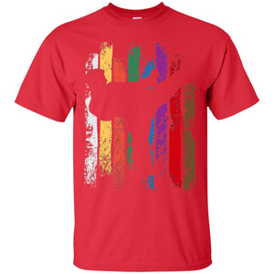 Karate Belt Colors Silhouette T-shirt